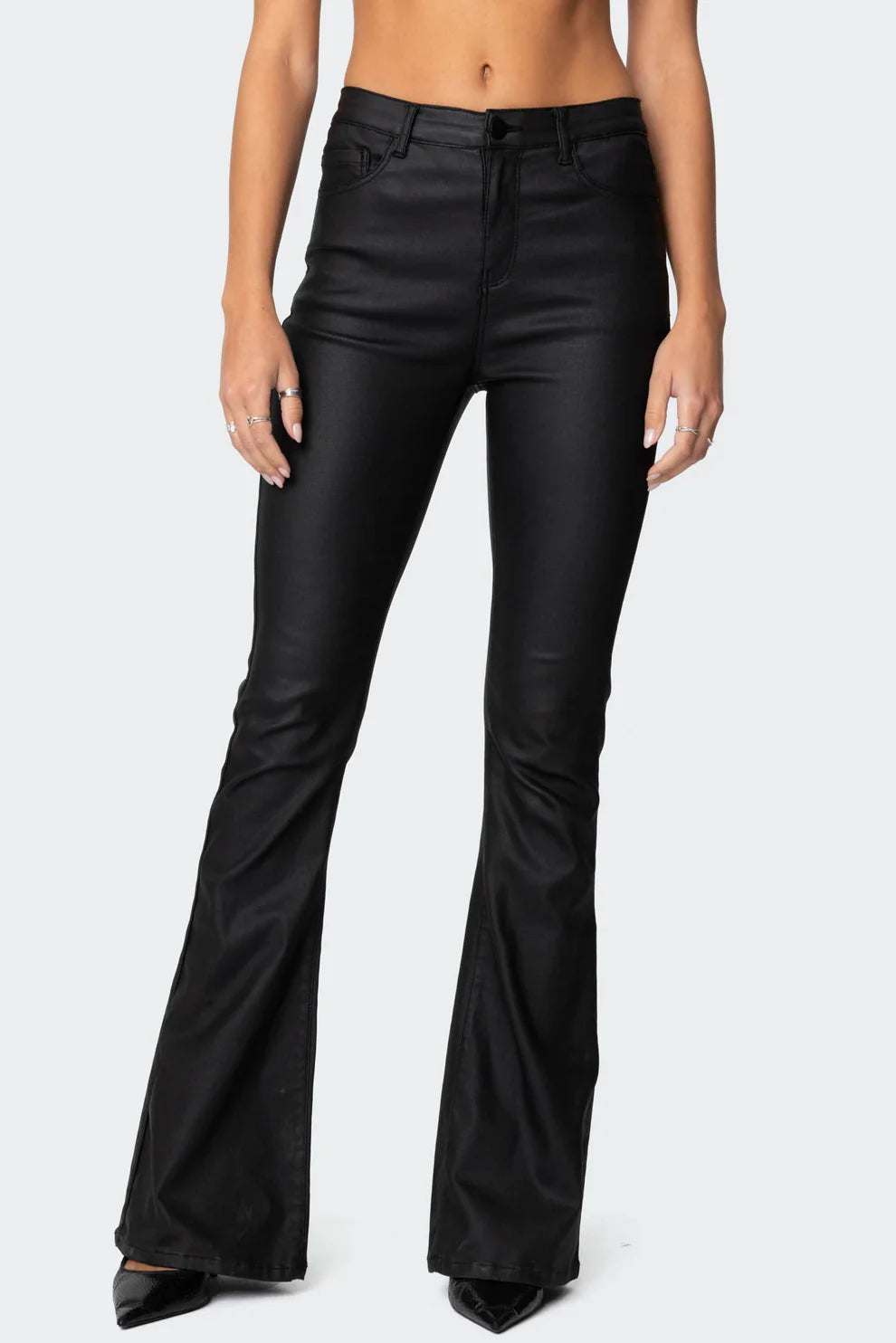 Maison Vea - Black leather pants