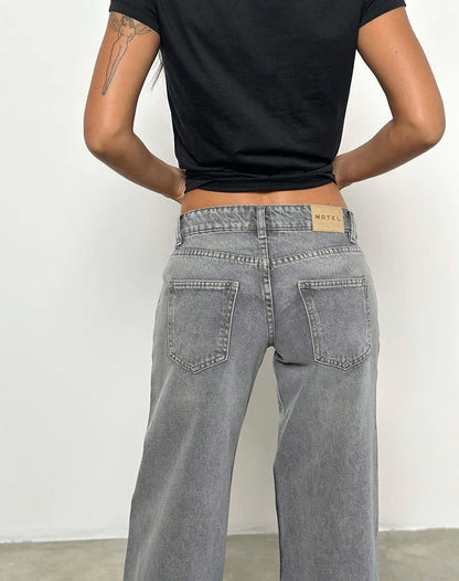 Maison Vea - Low-rise jeans