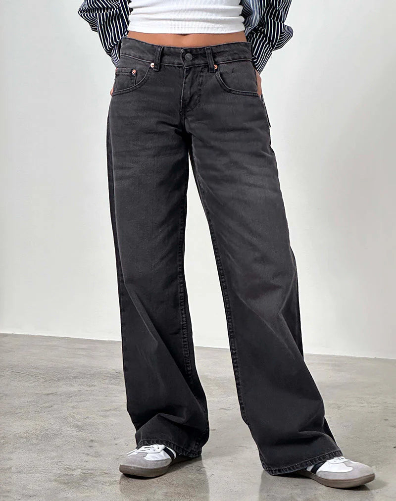 Maison Vea - Low-rise jeans
