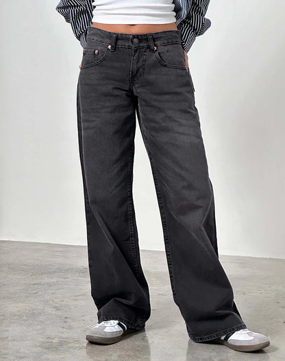Maison Vea - Low-rise jeans